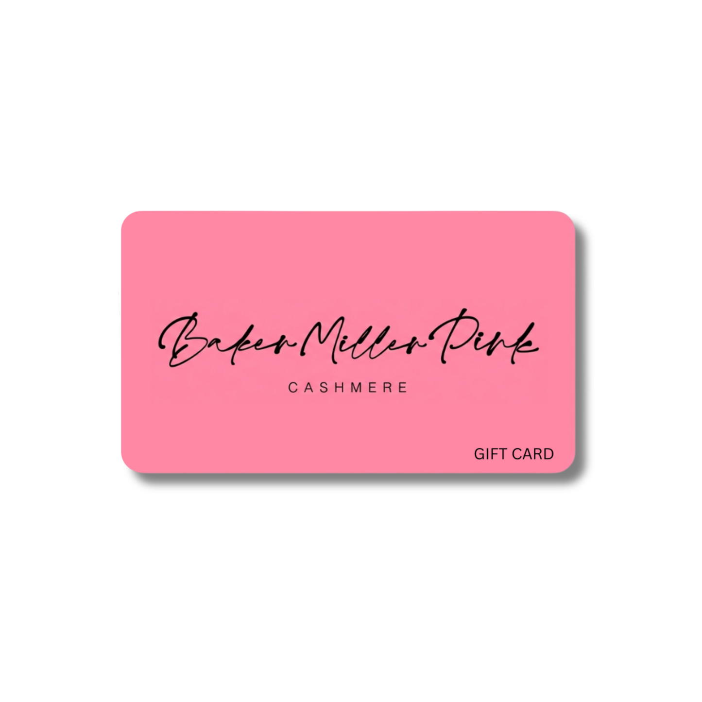 Baker Miller Pink Cashmere Gift Card