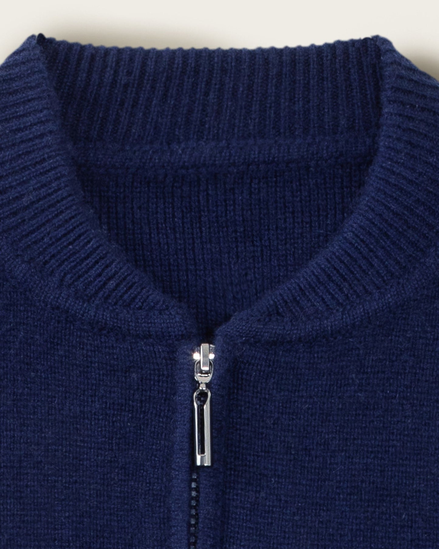 Cashmere Bomber Jacket Midnight Blue