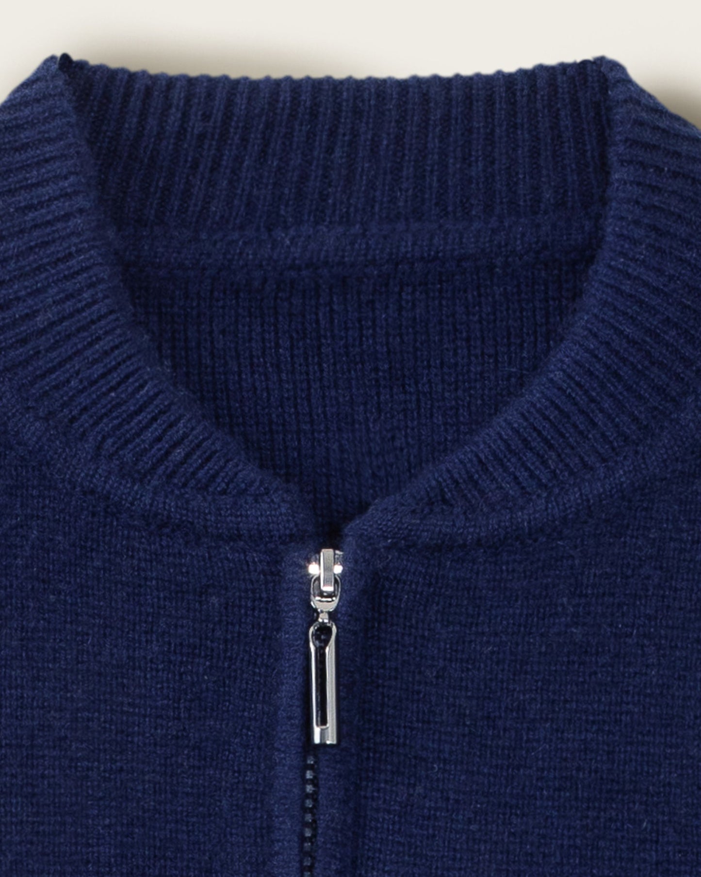Cashmere Bomber Jacket Midnight Blue