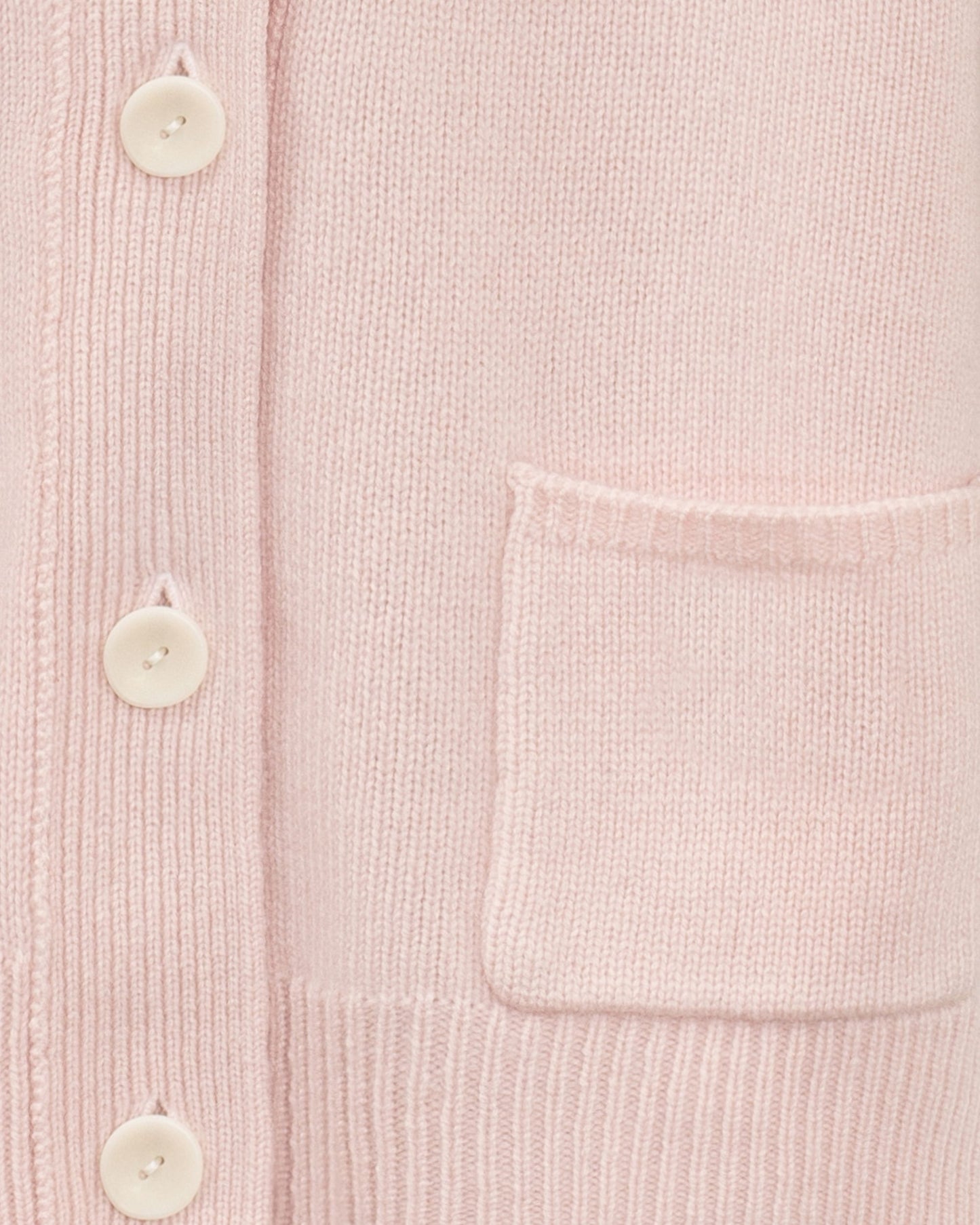 Cashmere Boyfriend Cardigan Blush Pink