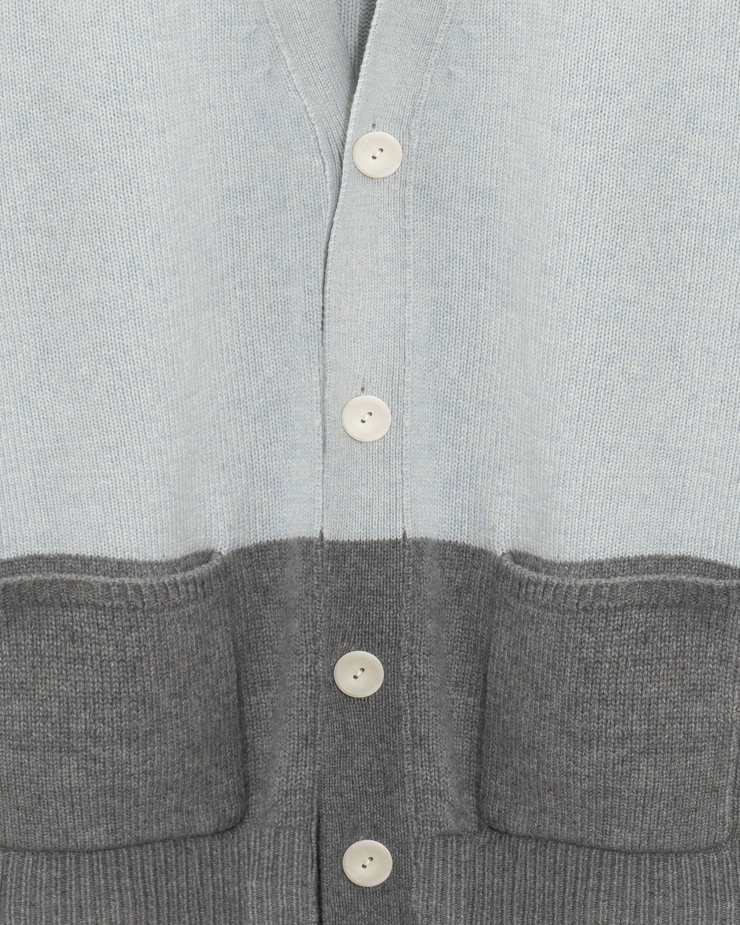 Cashmere Boyfriend Cardigan Colour Block