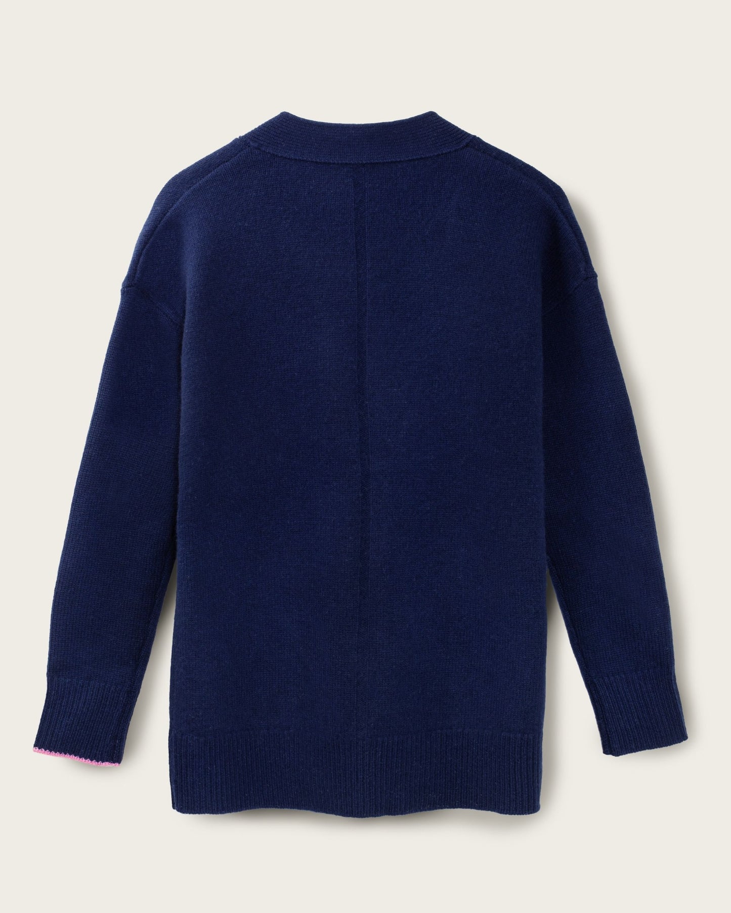 Cashmere Boyfriend Cardigan Midnight Blue