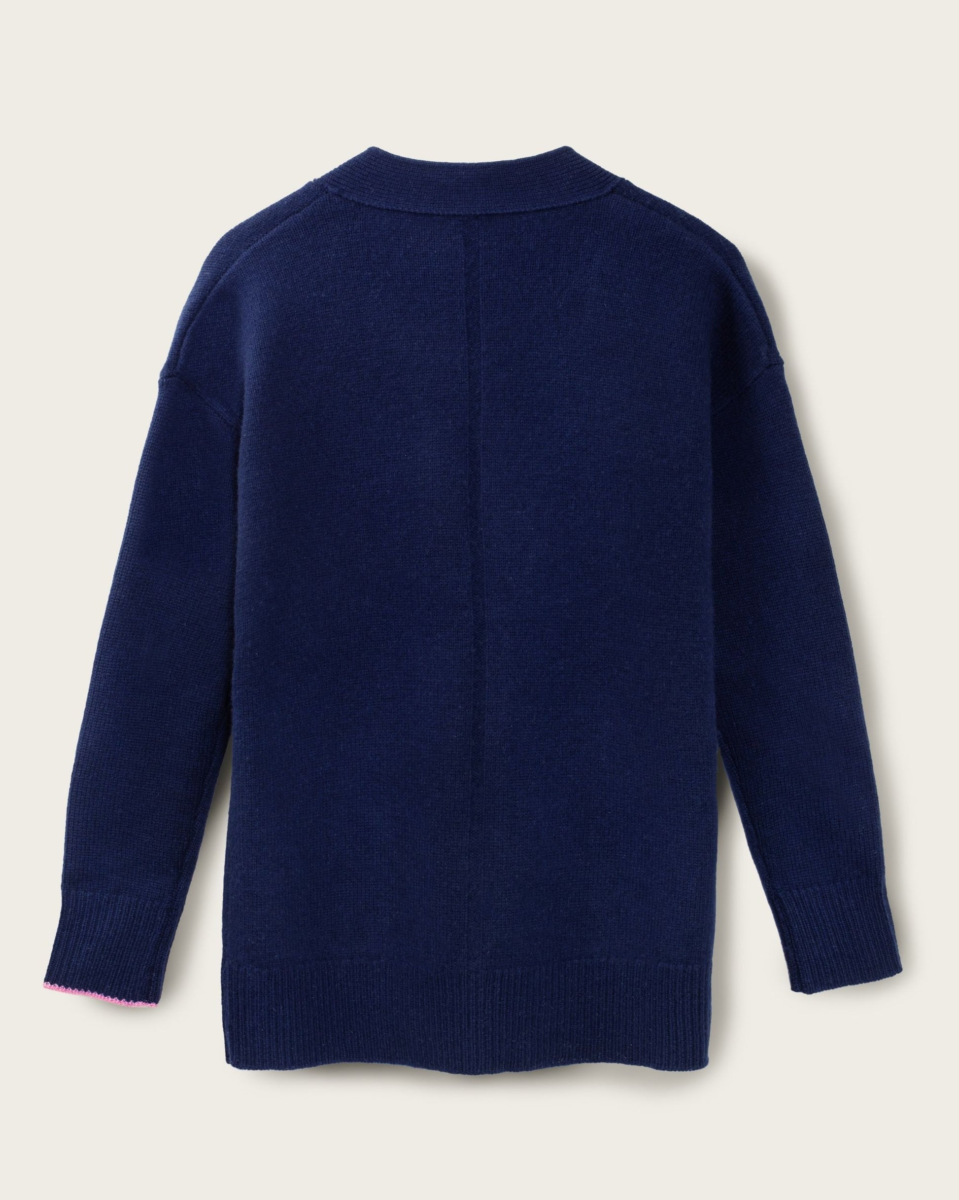 Cashmere Boyfriend Cardigan Midnight Blue