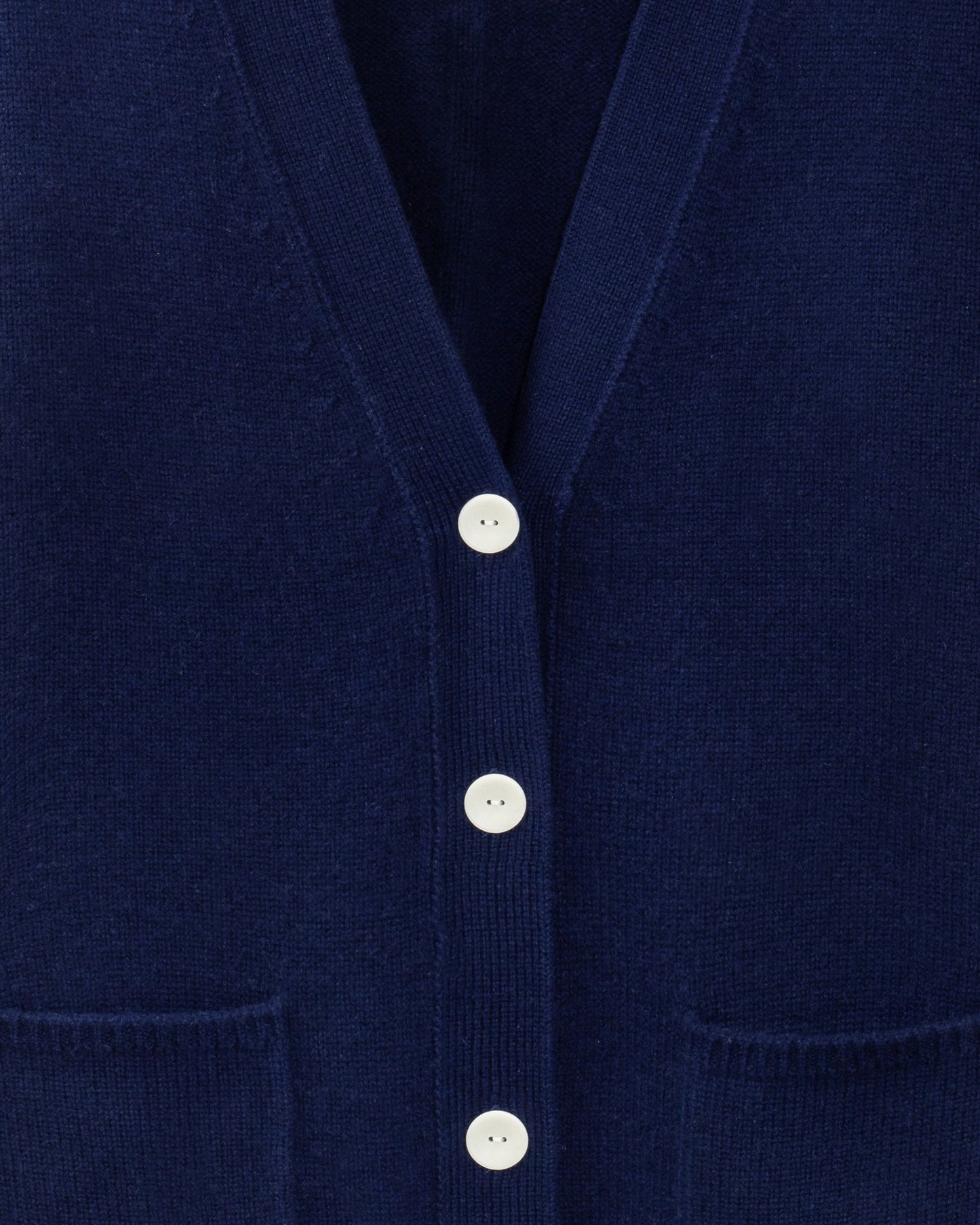 Cashmere Boyfriend Cardigan Midnight Blue