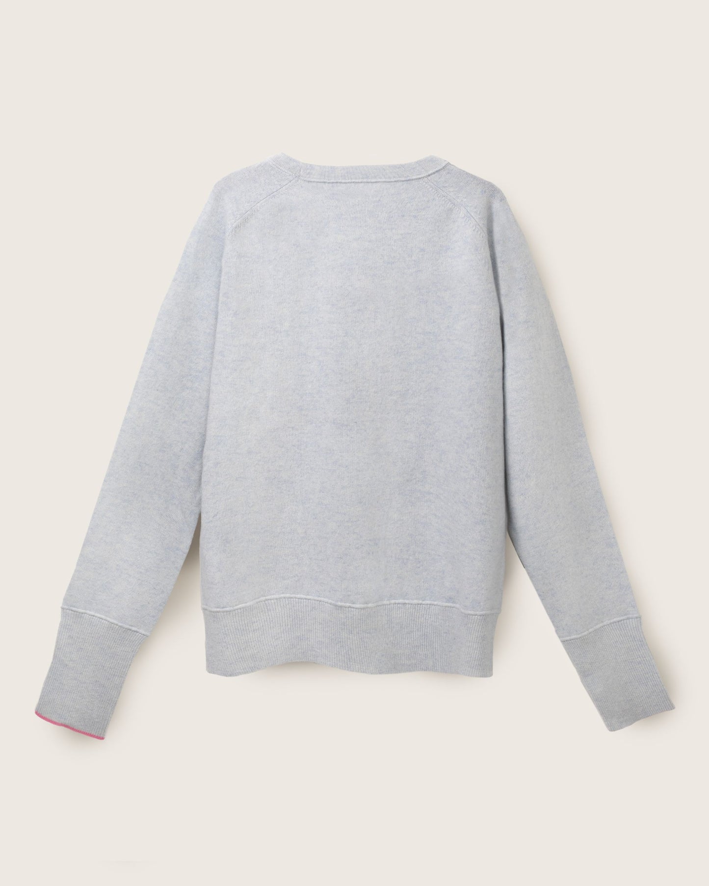 Cashmere Sweatshirt Silver Grey