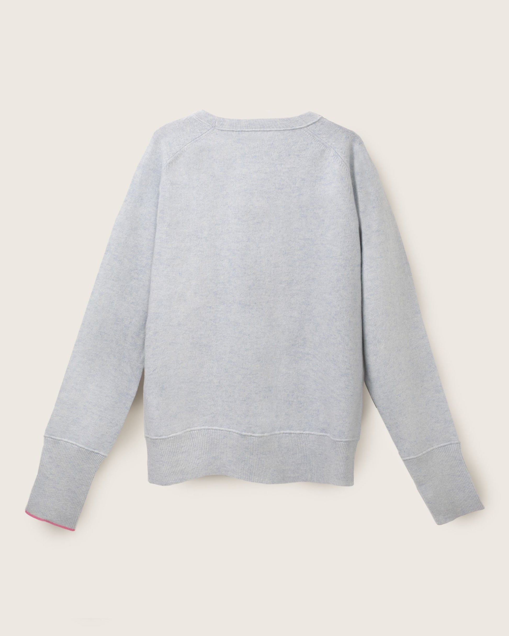 Cashmere Sweatshirt Silver Grey