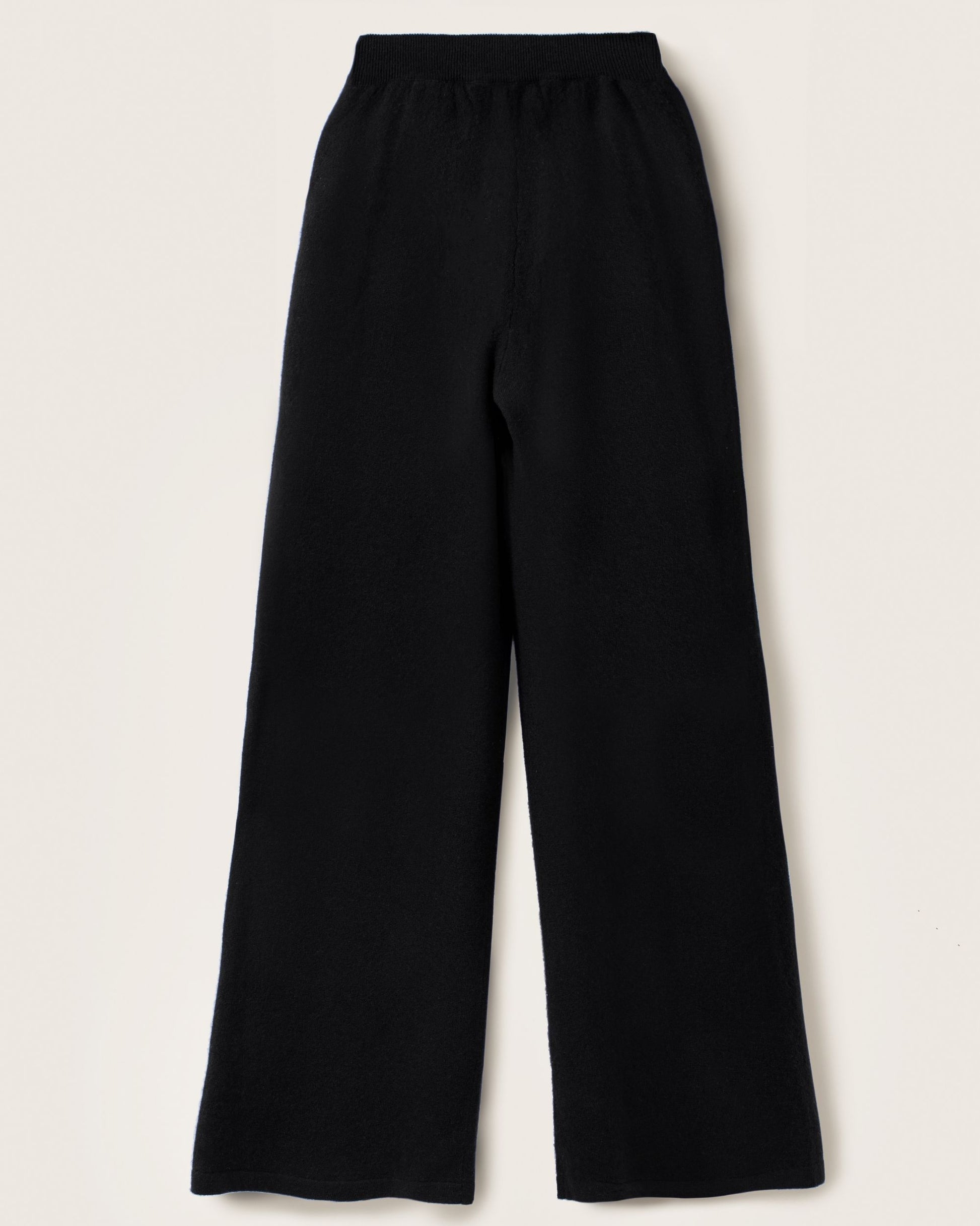 Men's Cashmere Trackpants Jet Black