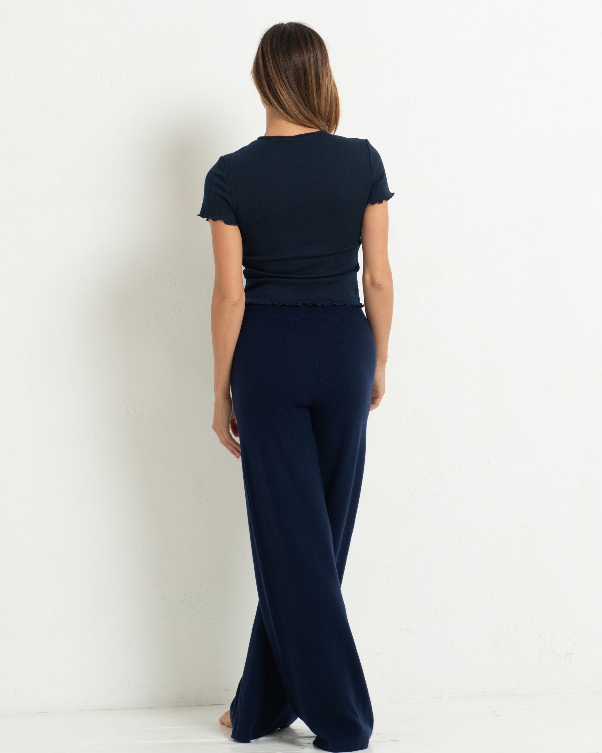 Cashmere Trackpants Midnight Blue
