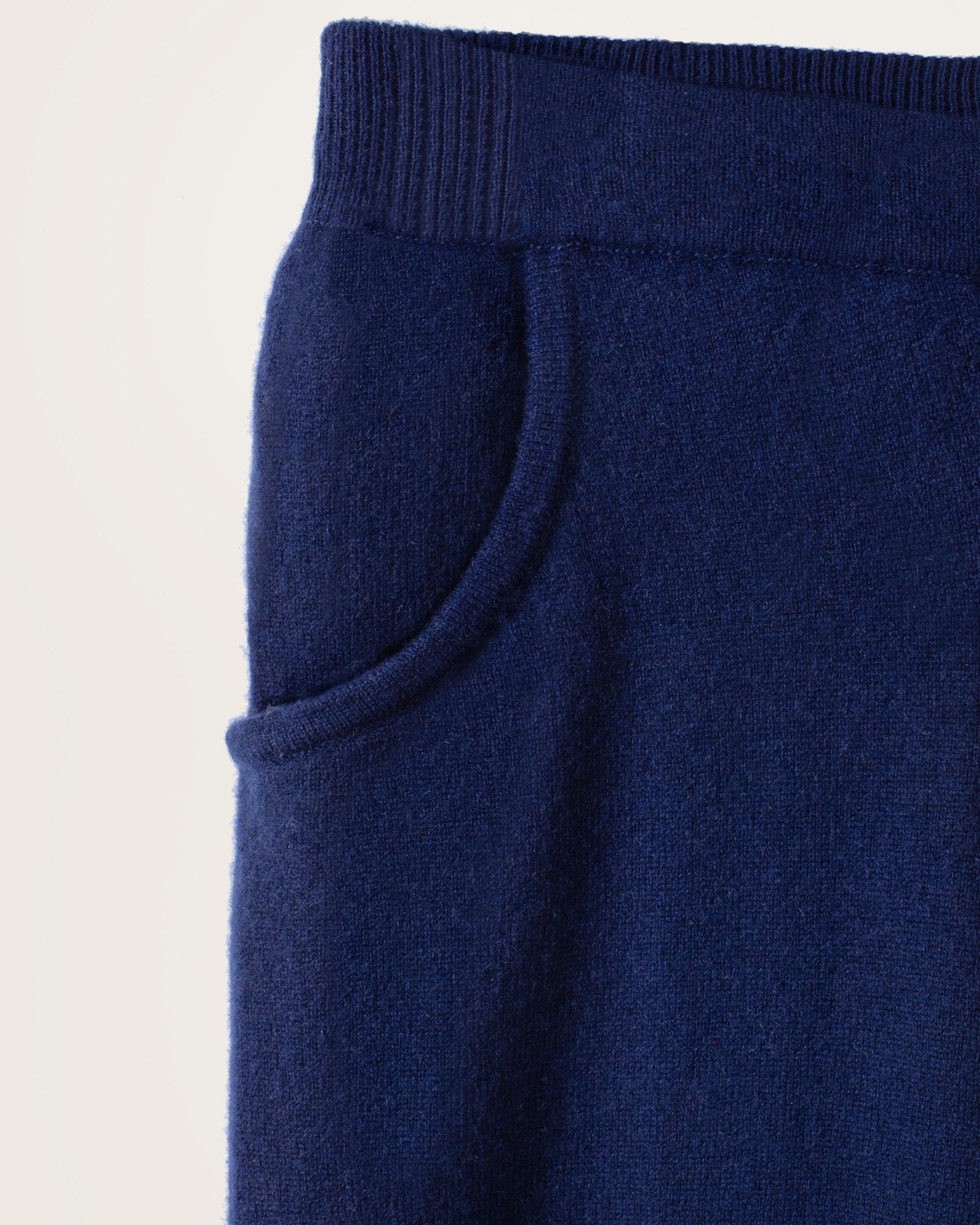 Men's Cashmere Trackpants Midnight Blue