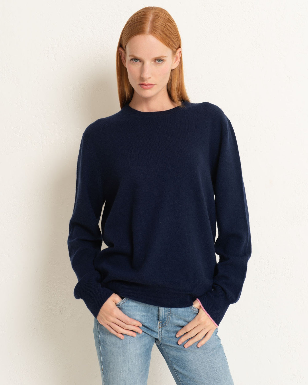 Cashmere Boyfriend Crew Sweater