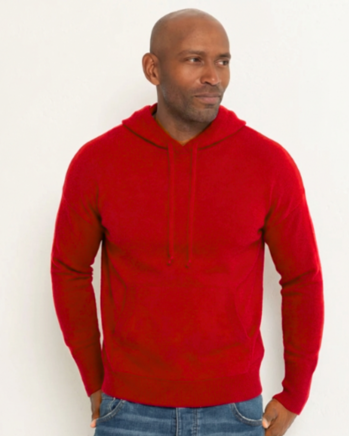 Mens Cashmere Hoodie Sweater