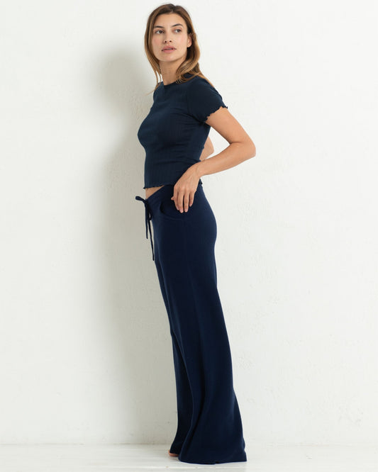 Cashmere Trackpants Midnight Blue