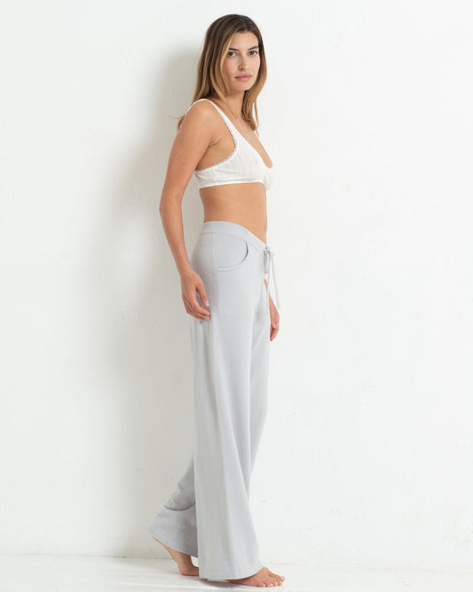 Cashmere Trackpants Silver Grey