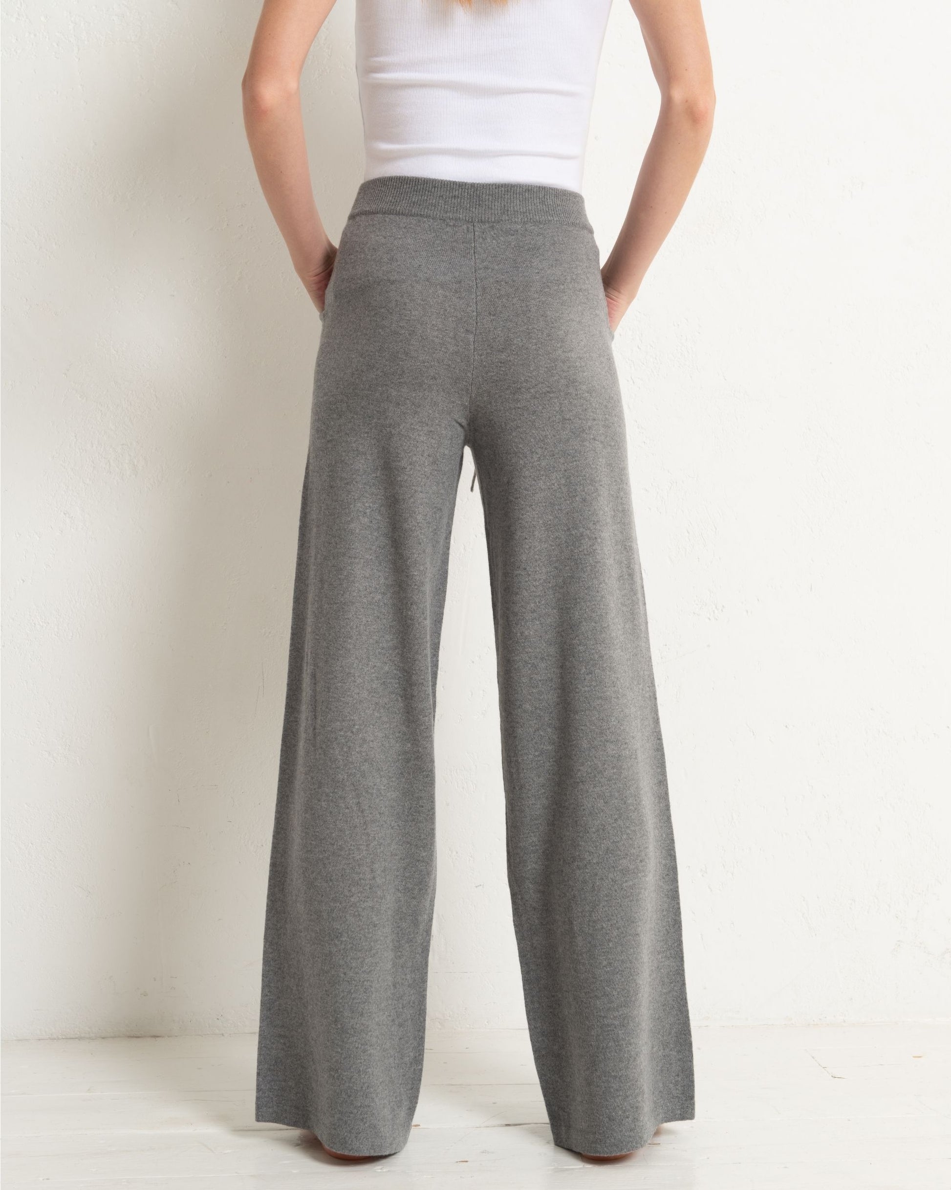 Cashmere Trackpants Slate Grey