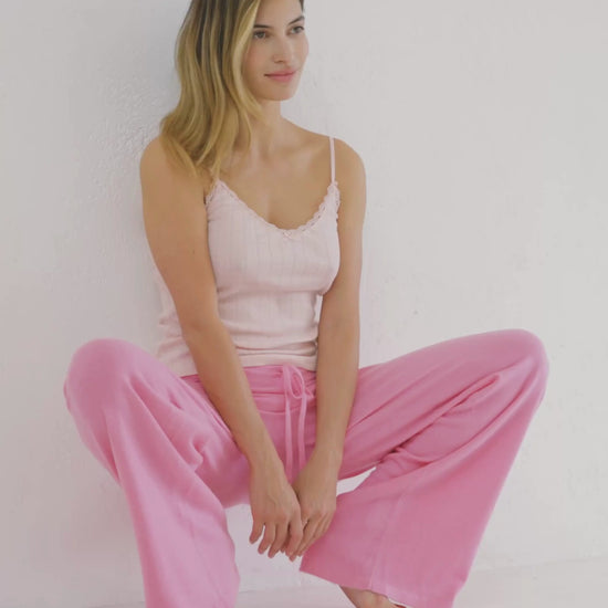 Cashmere Trackpants Baker Miller Pink