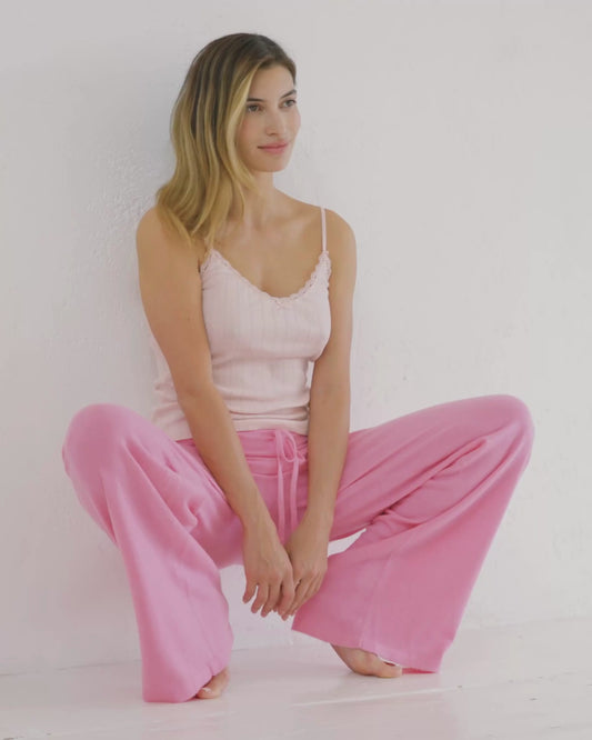 Cashmere Trackpants Baker Miller Pink