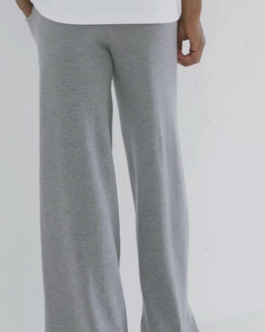 Men's Cashmere Trackpants Slate Grey